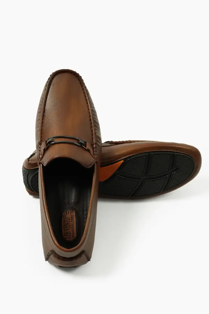 Synthetic Leather Slip-On Casual Loafers for Men