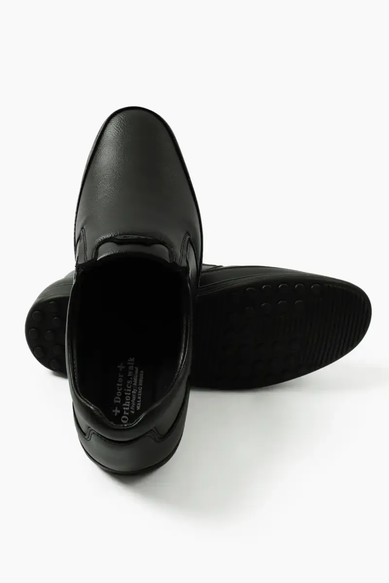 Synthetic Leather Slip-On Formal Shoes for Men
