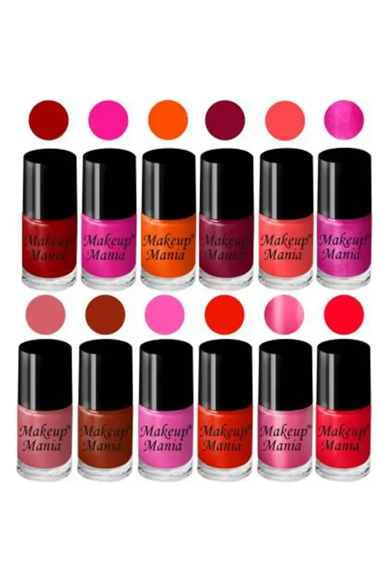 Makeup Mania Nail Polish Set- 12 Pcs X 6ml Each