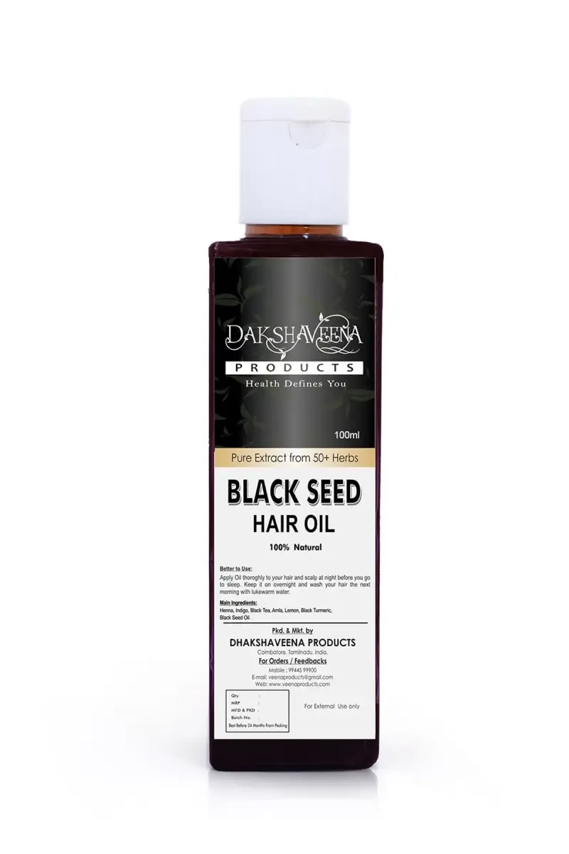 Herbal Black Hair Magic Oil- 100ml