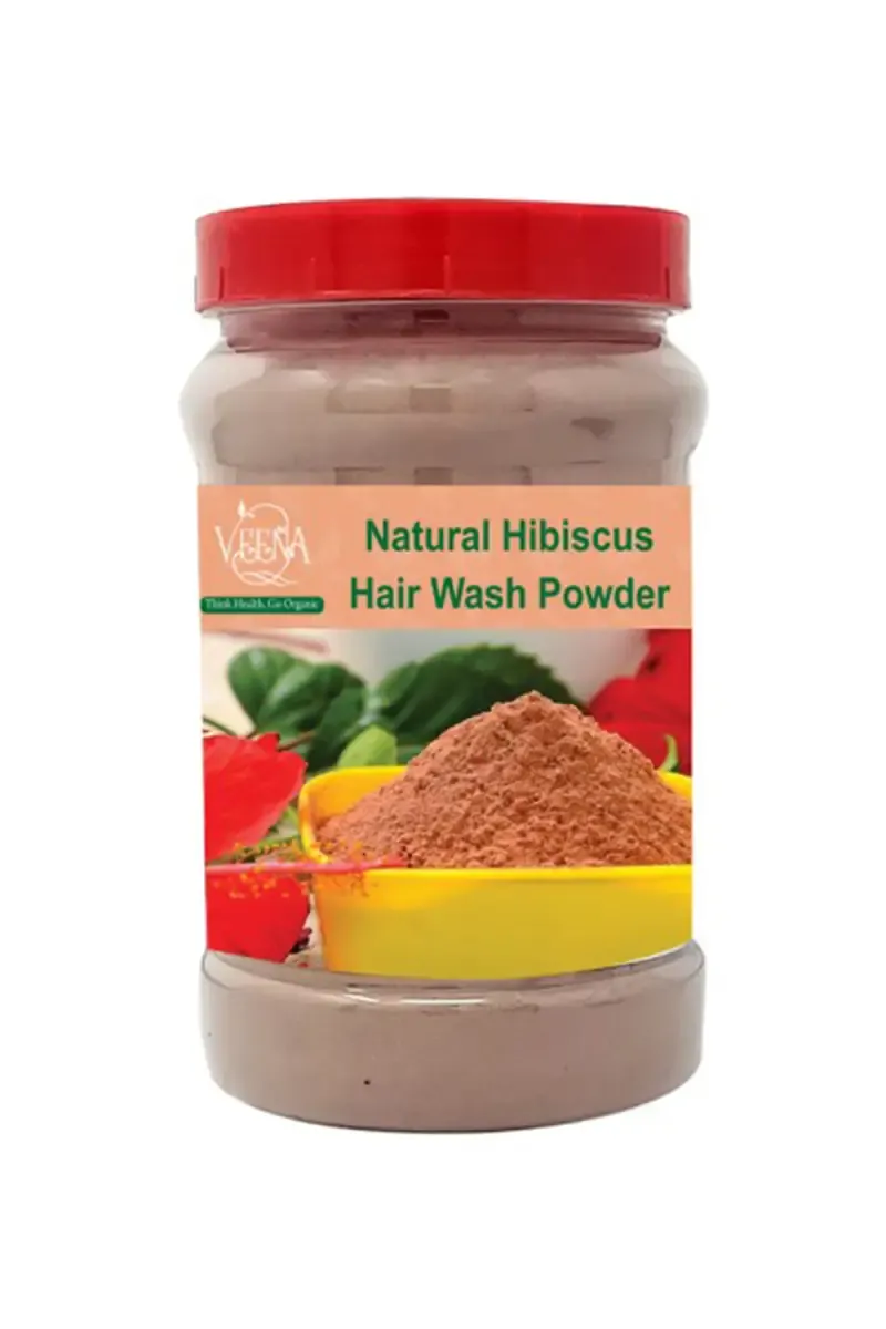 Organic Hibiscus Hair Wash Powder - 200g