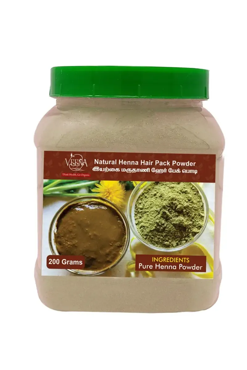Natural Henna Hair Pack Powder - 200gm