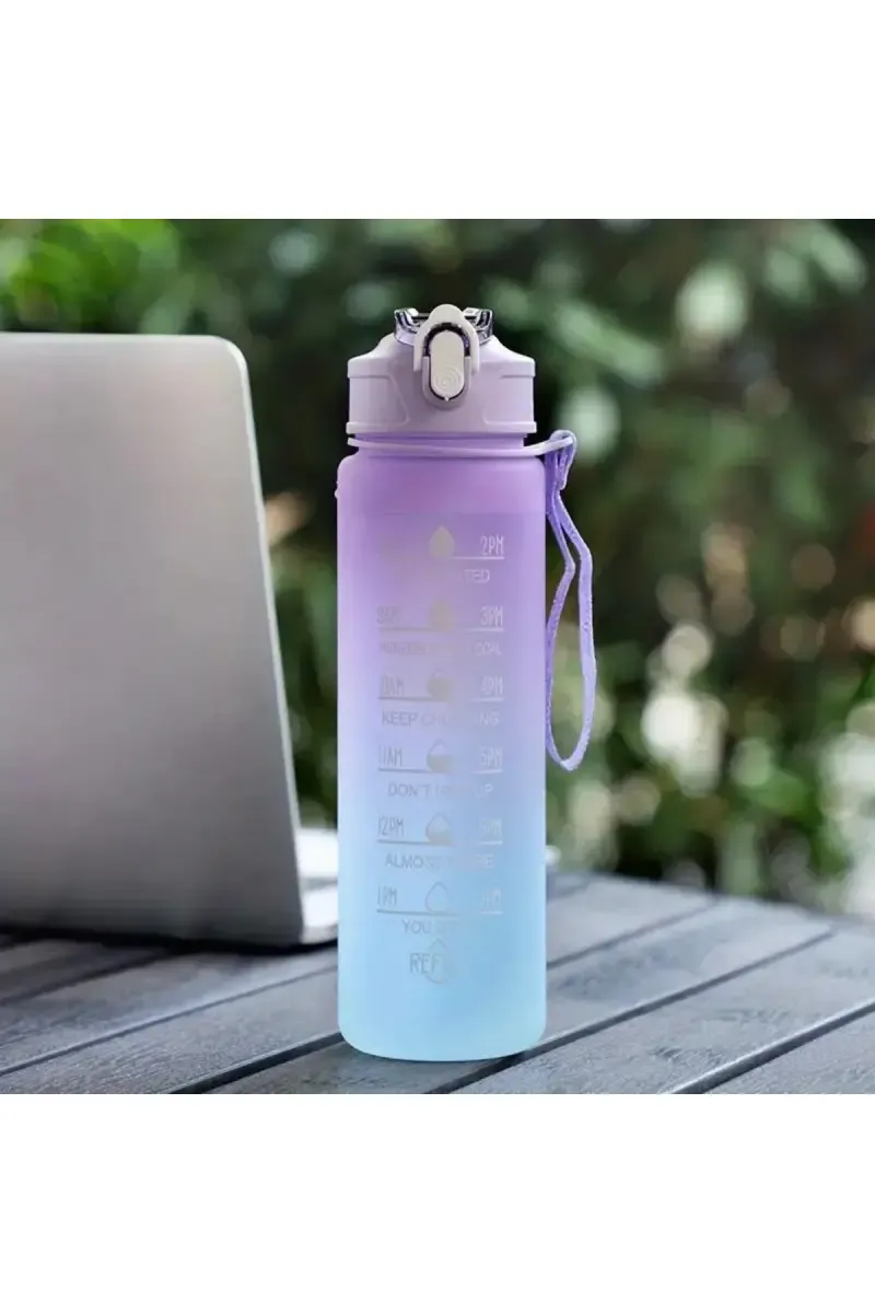 Plastic Sipper Water Bottle - 900 ml (Lavender) 024805LAV