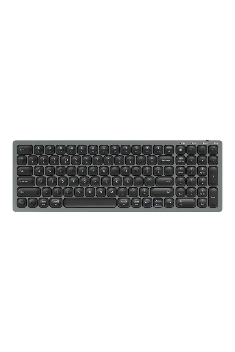 Zebronics K5001MW Wireless Bluetooth Keyboard For Mac, Windows, Android (Black)