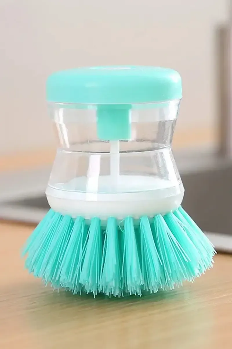 Plastic Soap Dispensing Brush - 6 L x 5 W cm