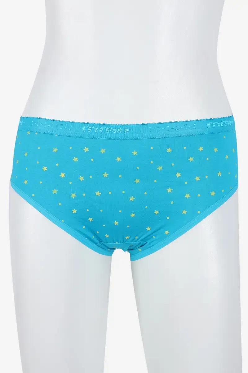 Cotton Conversational Printed Hipster Panty for Women