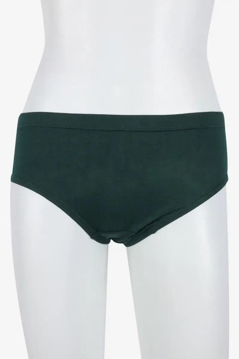 Cotton Solid Hipster Panty for Women 02524585CGRE