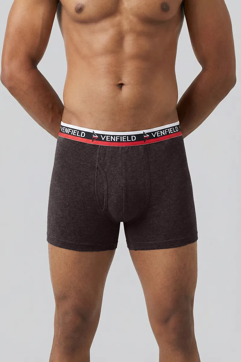 Cotton Regular Fit Trunk for Men 025253DARBRO852