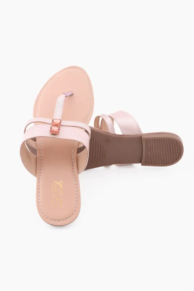 Women's Slip-On Casual Slippers 02545141BEI