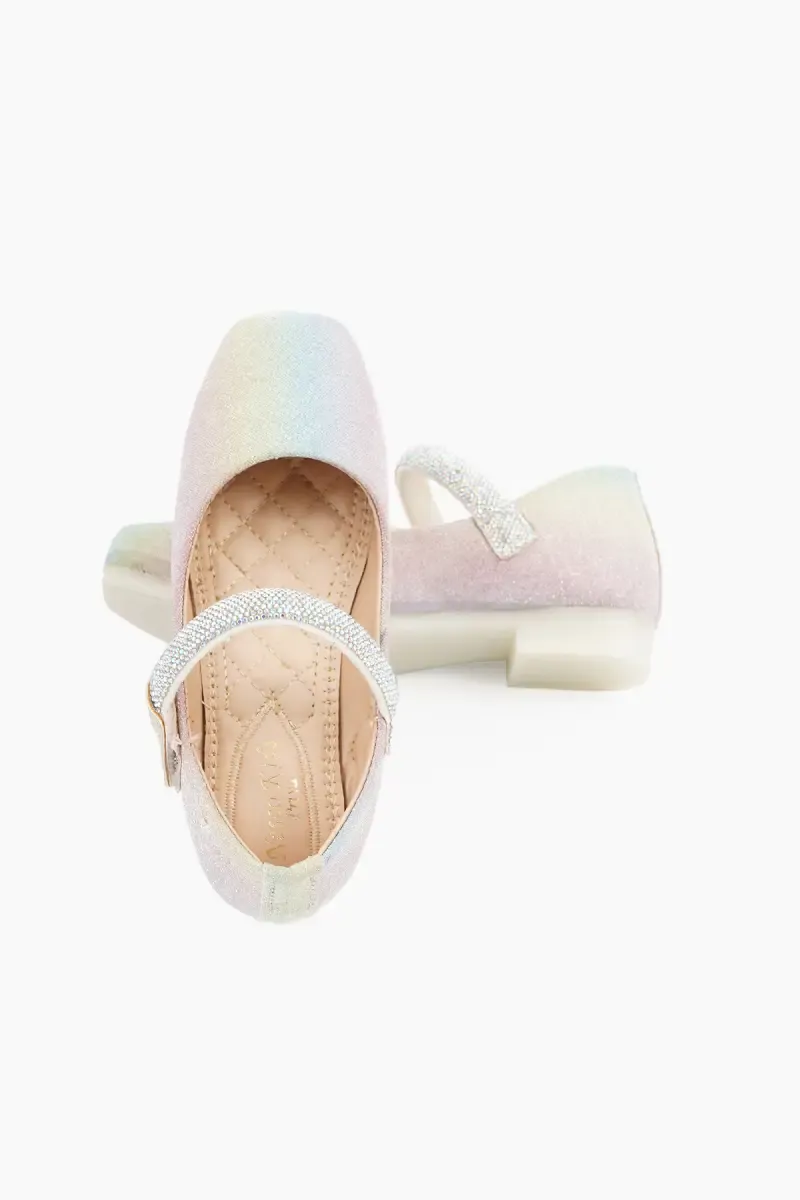 Velcro Flat Ballerinas for Girls