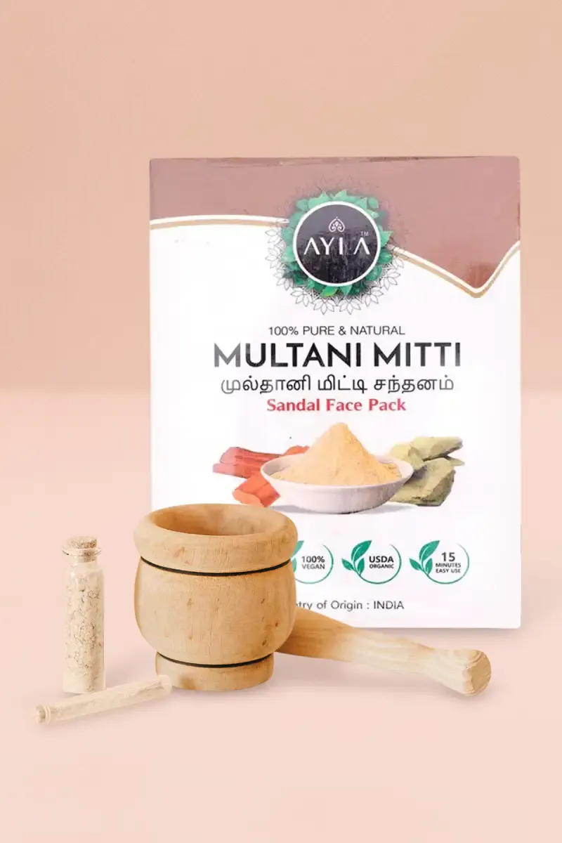 Ayla Multani Mitti Multi Sandal Face Pack- 100gm