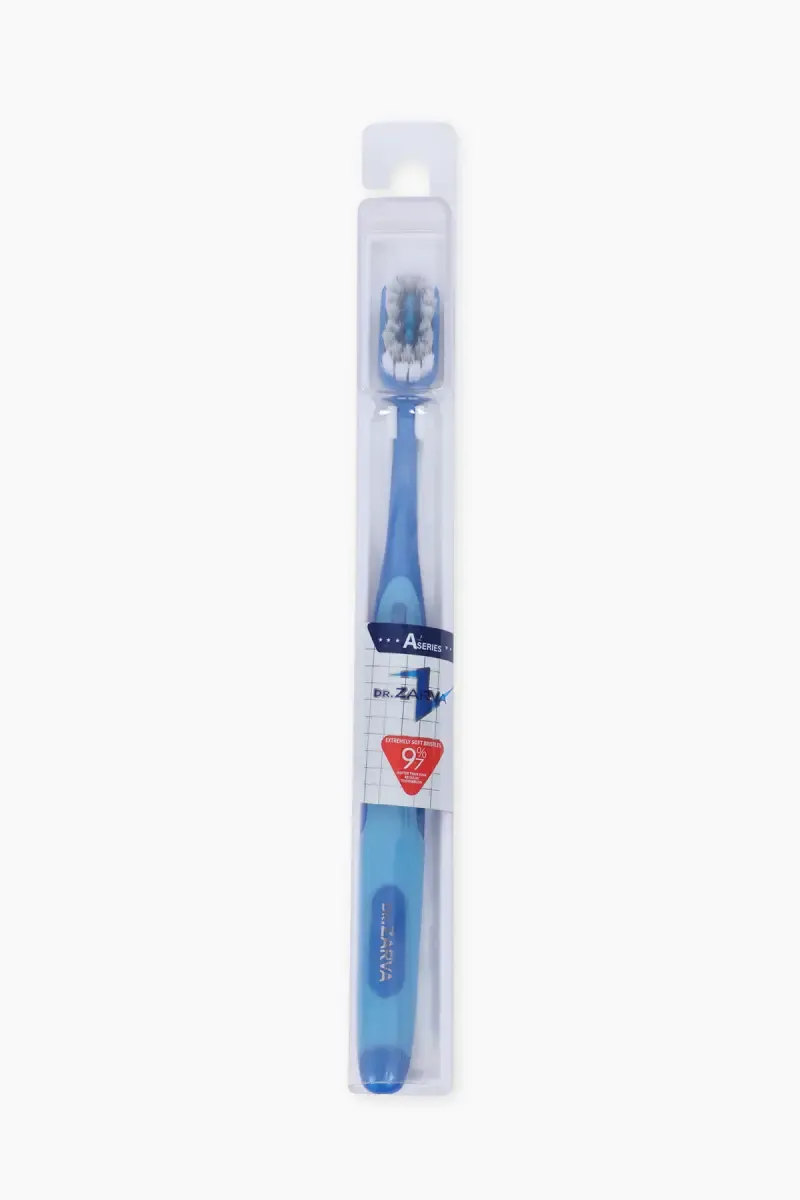 DR.ZARVA A Series Tooth Brush (Blue) - Pack of 1 