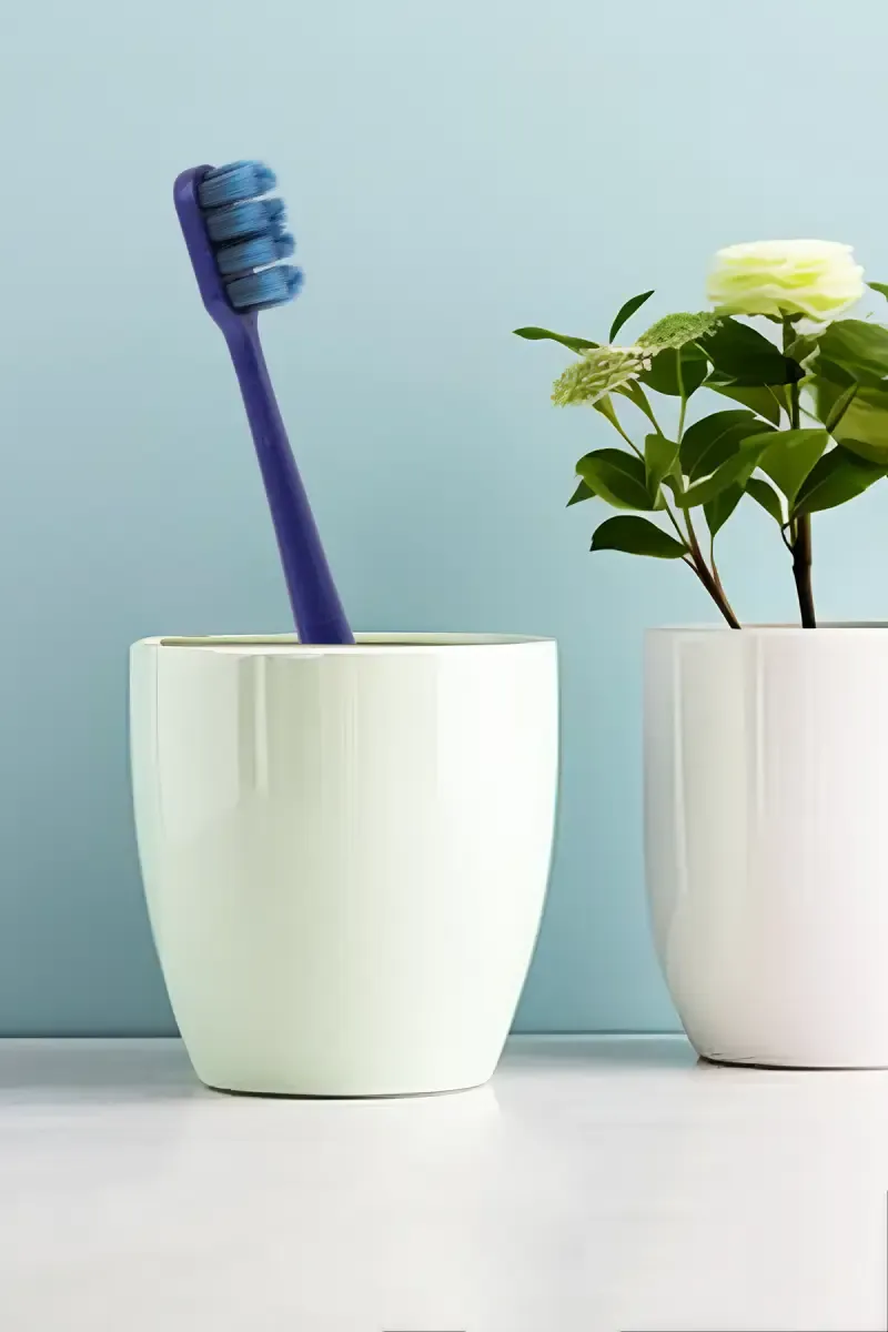 DR.ZARVA Soft Tooth Brush (Blue) - Pack of 1