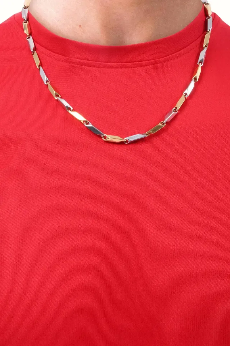 Dual Tone Casual Chain for Men