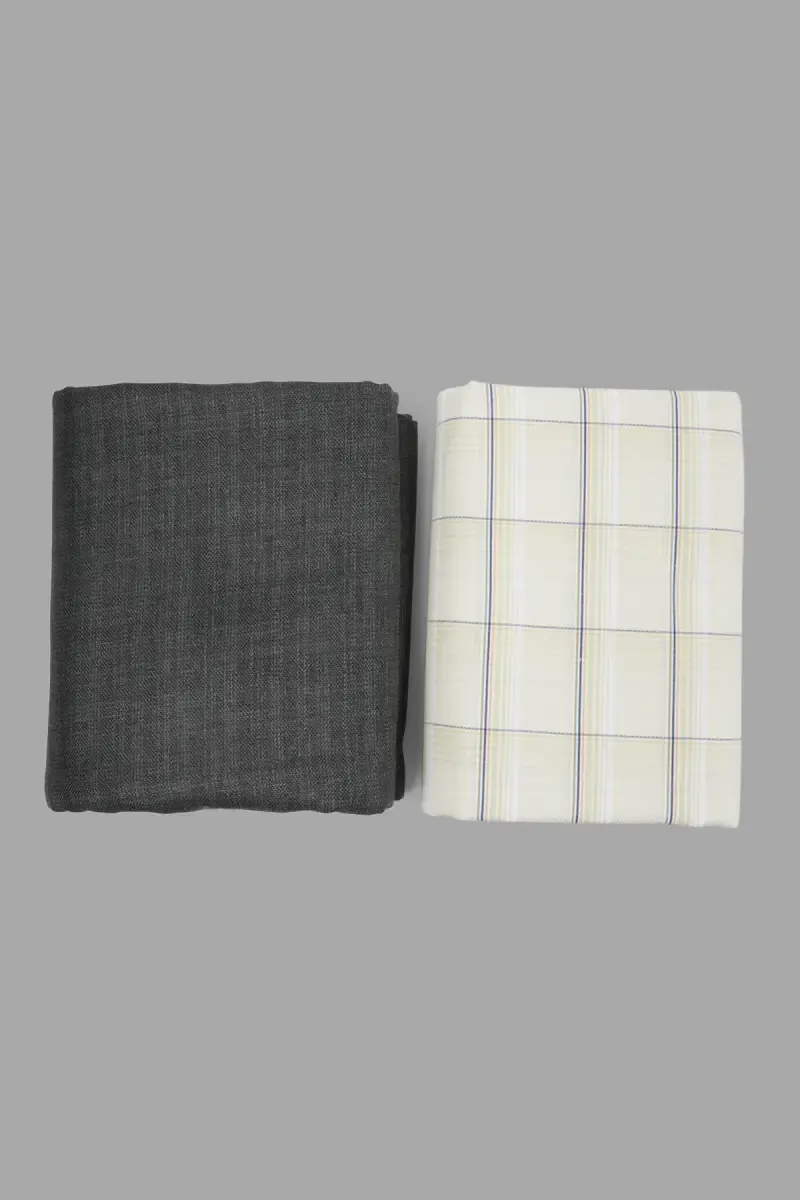 Men's Polycotton Shirt & Trouser Fabric Set