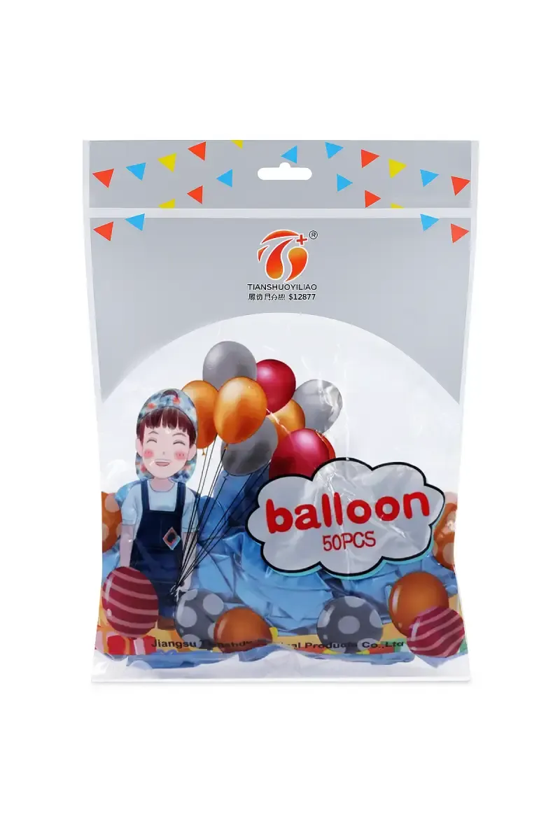 Metallic Chrome Balloons for Decoration- Pack of 50 (Blue) 027548BLU