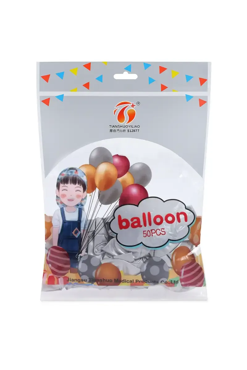 Metallic Chrome Balloons for Decoration - Pack of 50 (Silver) 027548SIL