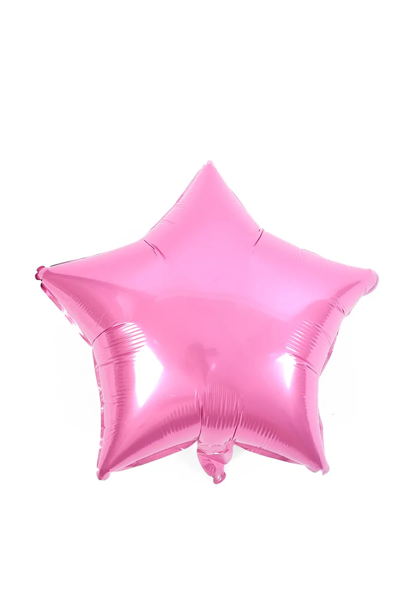 Star Shaped Balloon for Party (Foil, Pink, 18 Inches) 027618PIN