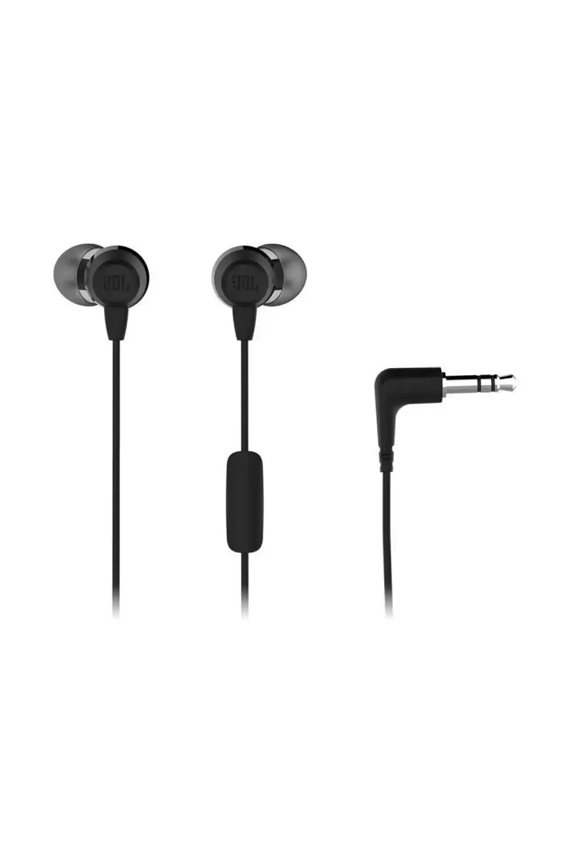 JBL T50HI 3.5mm In Ear Wired Earphone with Mic, 8.6mm Drivers (Assorted)