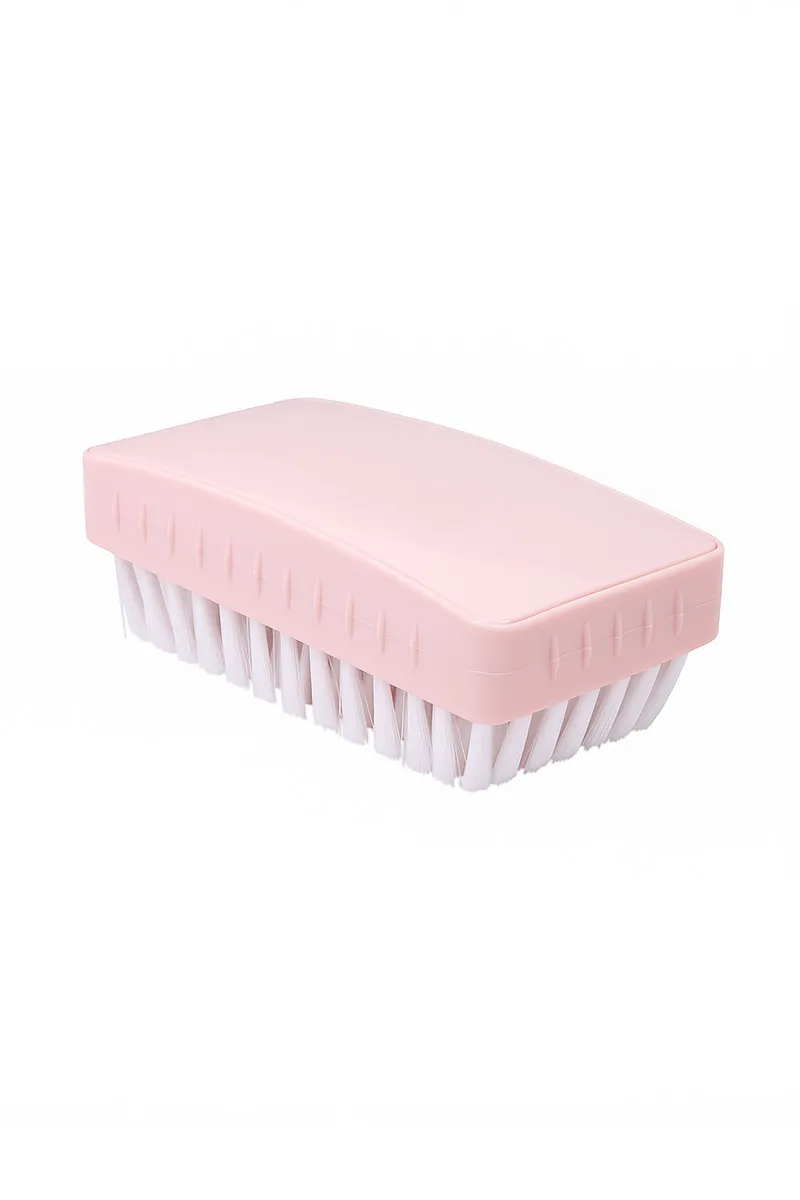Plastic Cloth Washing Brush, Pink - 11 cm 027901PIN1