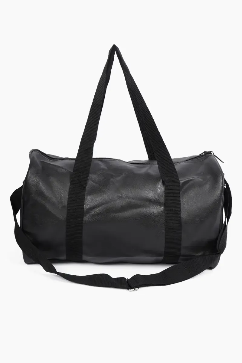 Luxurious Solid Duffle Bag for Unisex