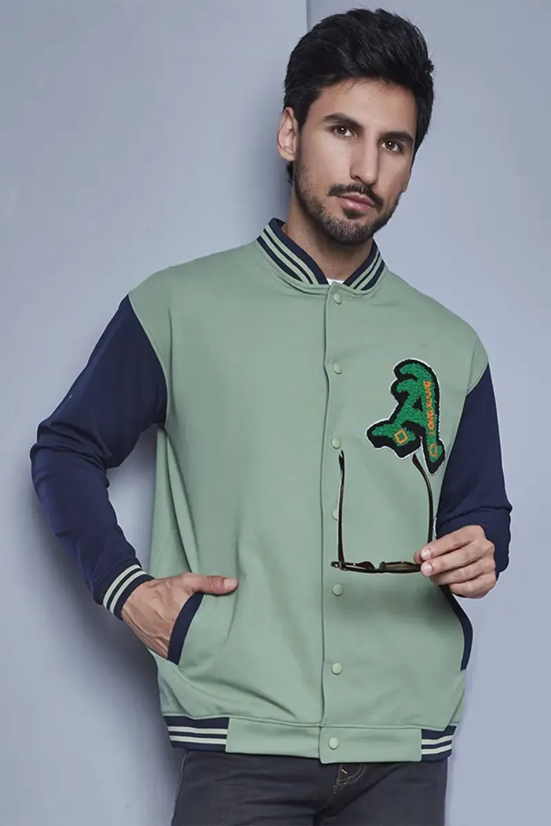 Men's Self Designed Drop Shoulder Jackets