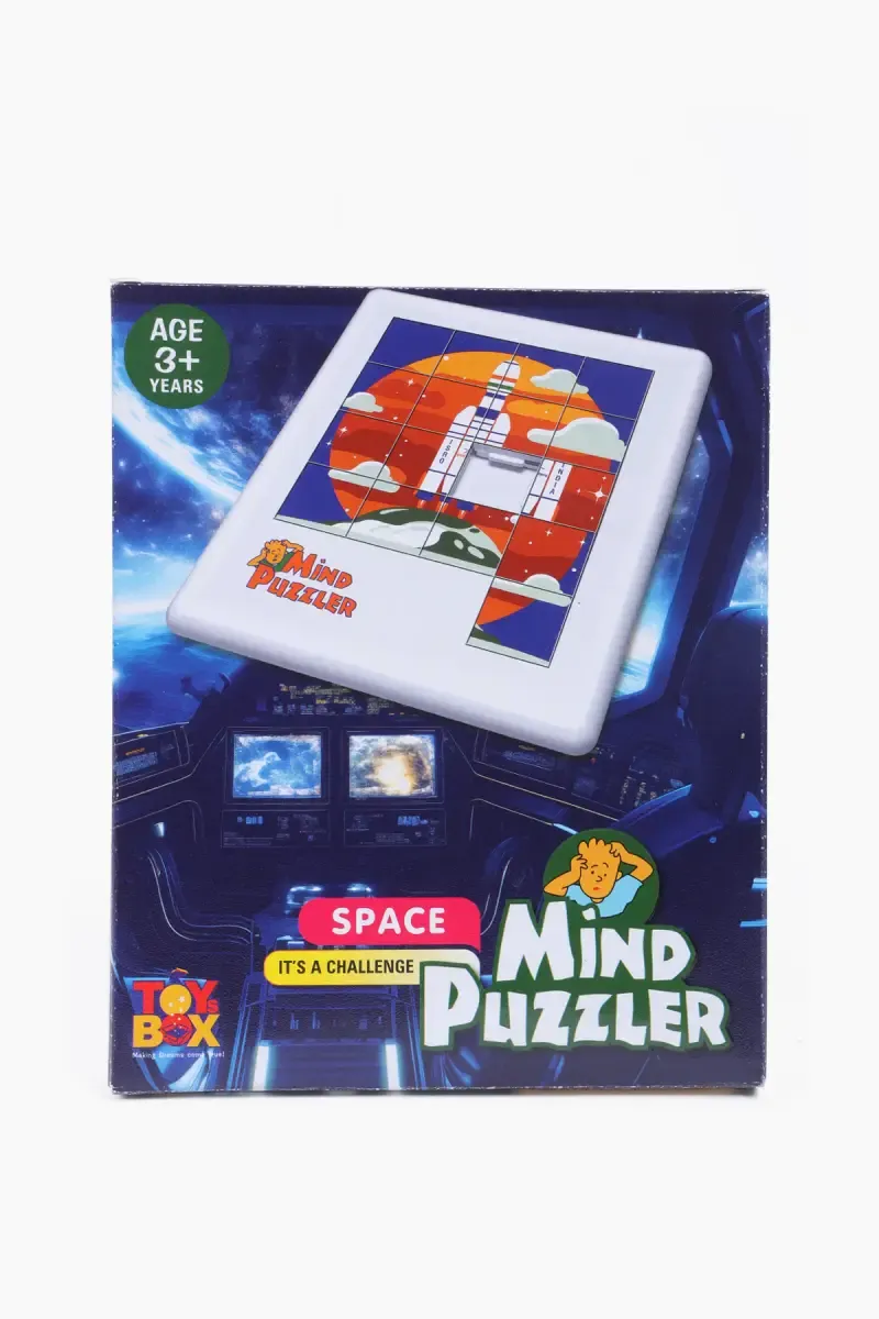Sliding Puzzle Space Theme (Space Shuttle) 028554SPASHUMUL