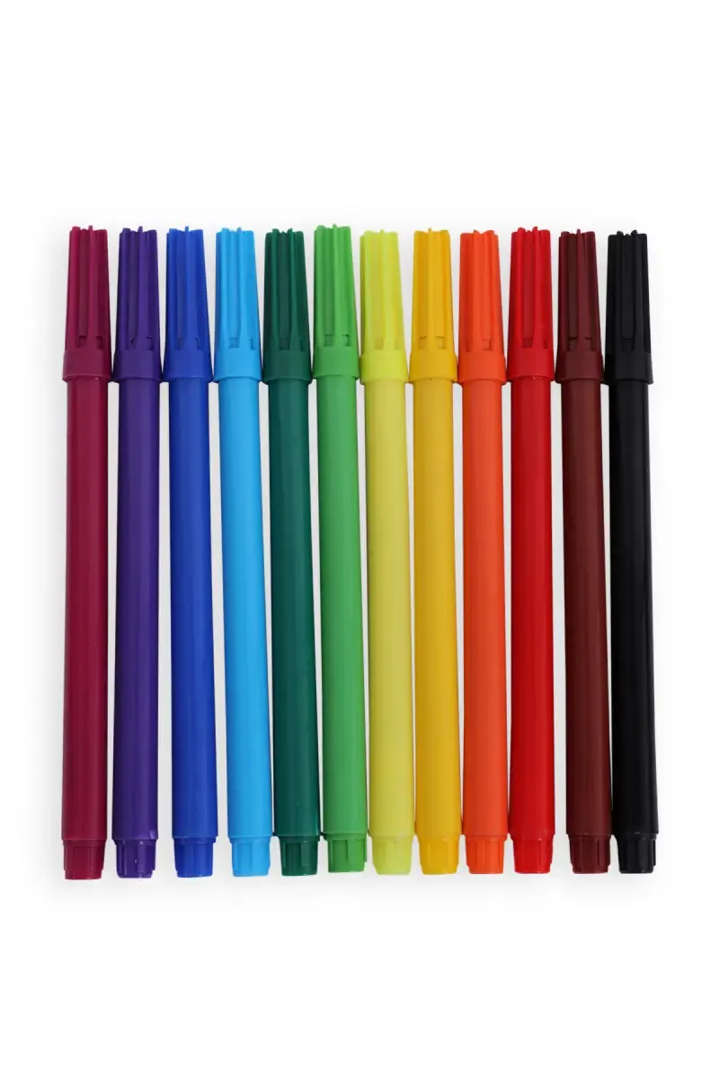 12 Shades Sketch Pen Regular (Multicolor) - Pack of 1
