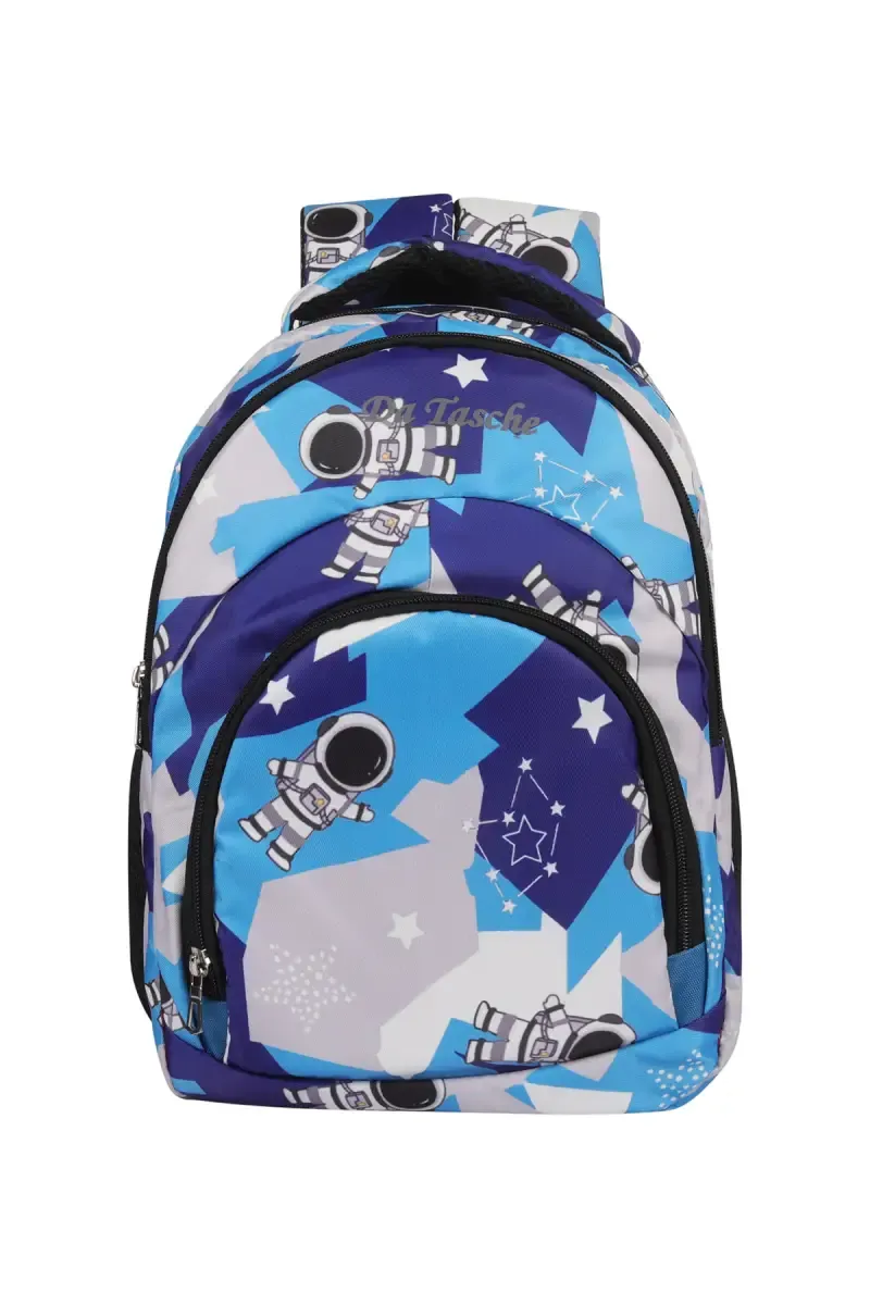 15 L Space Print Waterproof School Bag for Kids