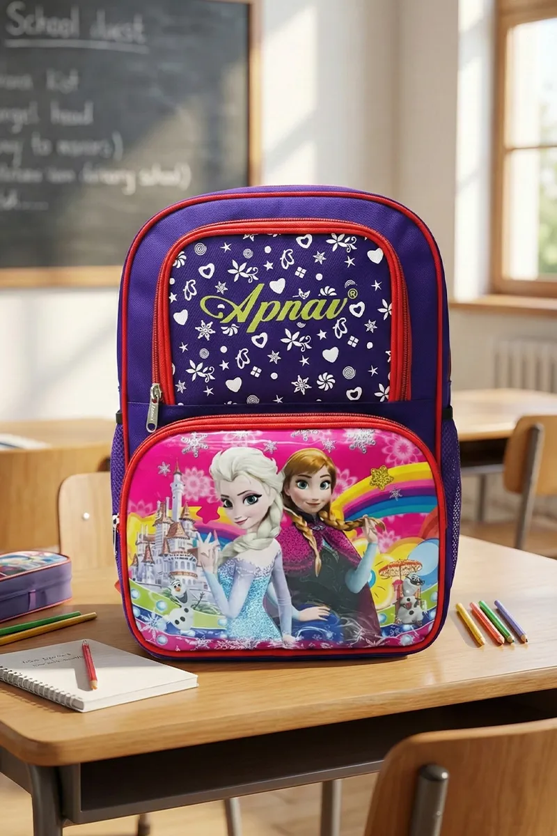 20 L Disney Frozen Princess School Bag for Kids