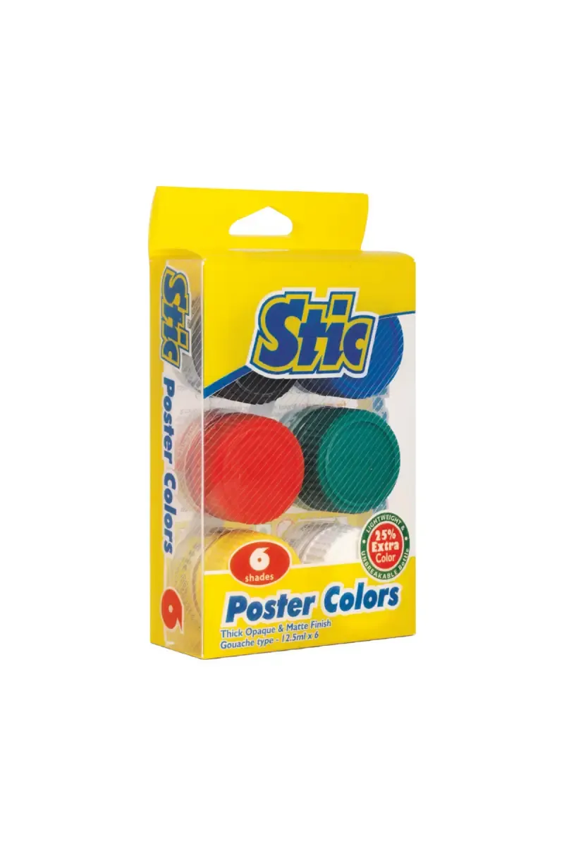 Stic Posters Colors 6 Shades - Pack of 1
