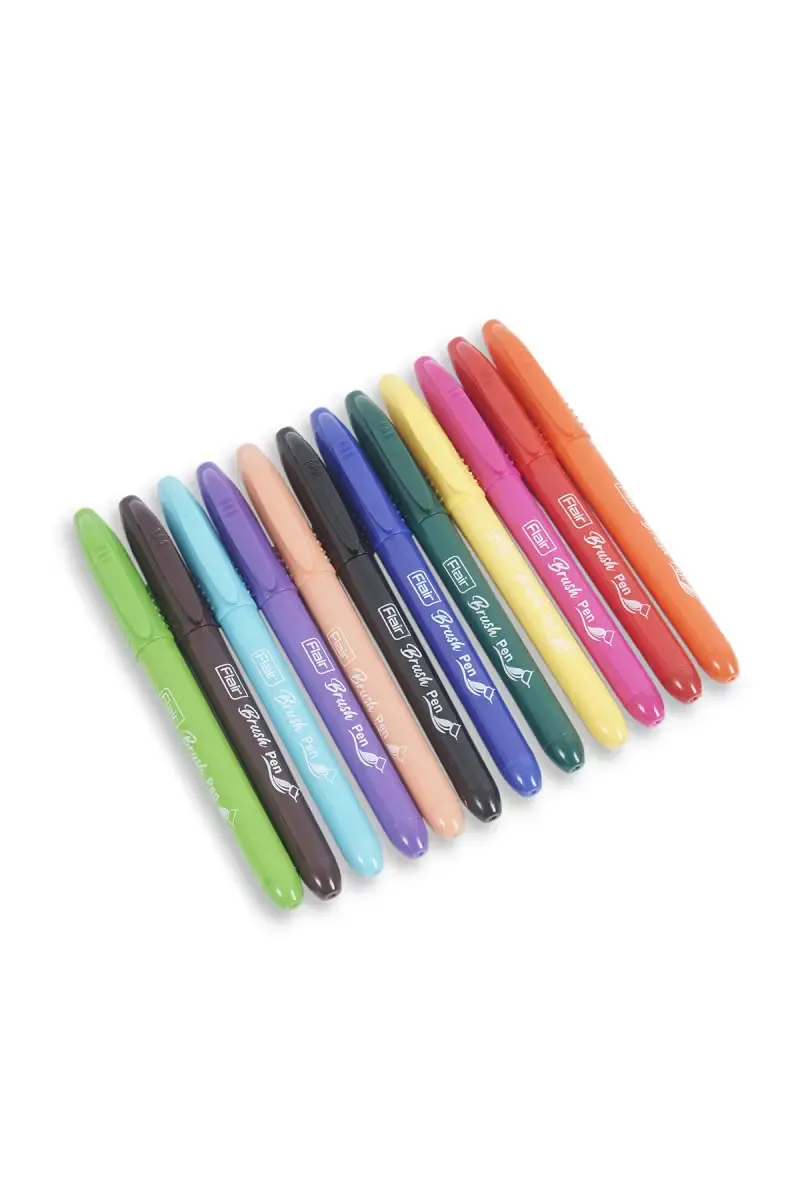 Flair Creative Brush Pen Set (Multicolor) – Pack of 12 029354MUL12SHA2