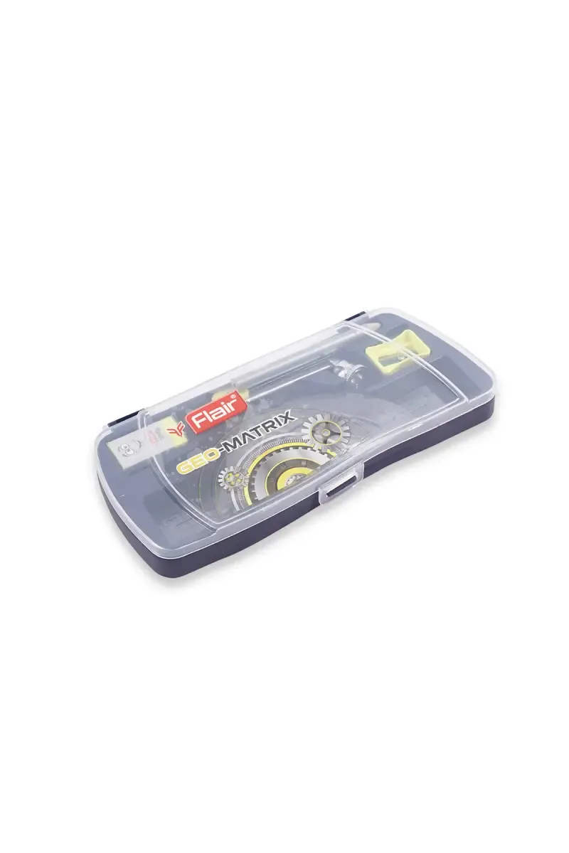 Flair Geo Matrix Mathematical Geometry Box (Yellow) - Pack of 1 