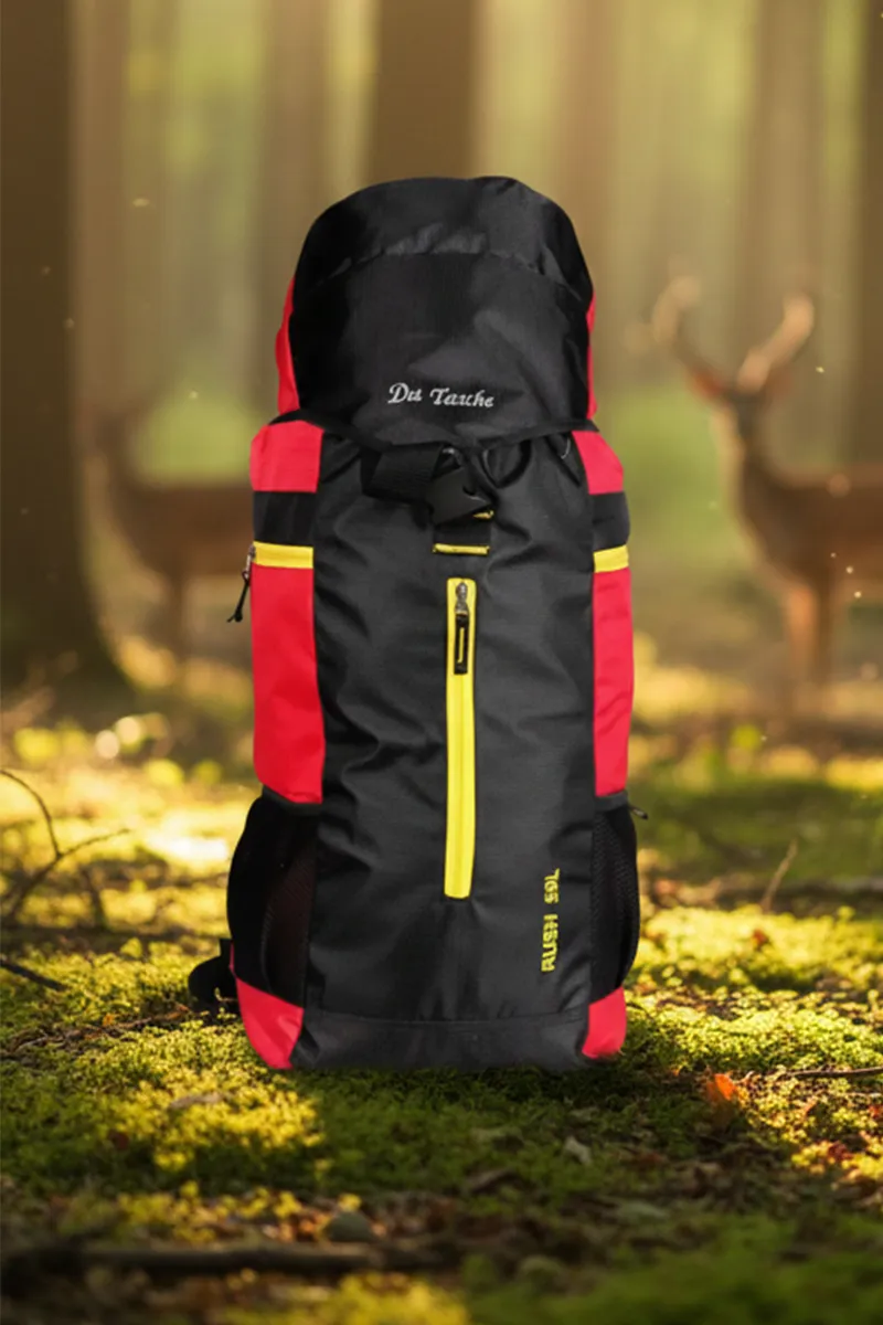 Rush 50L Trekking & Travel Rucksack for Unisex 029524RED