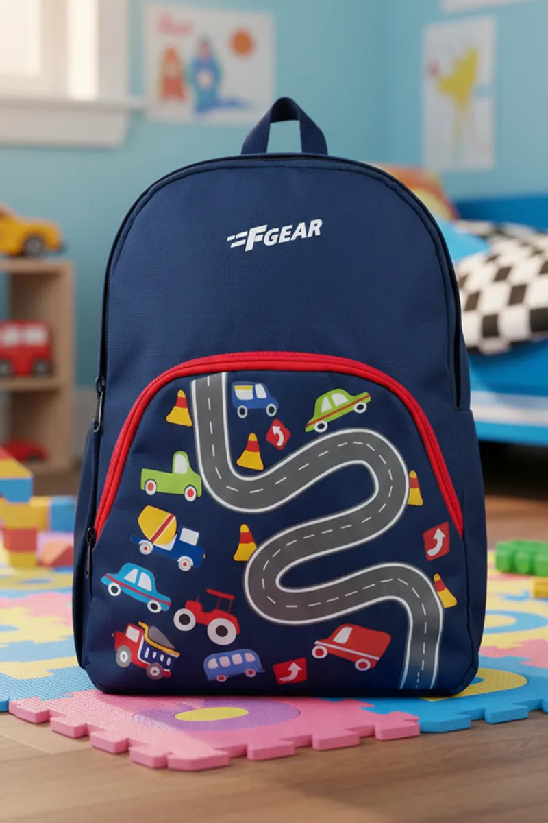 Fastcar 12L Spruce Wheelers Kids Backpack 029760NAVBLU