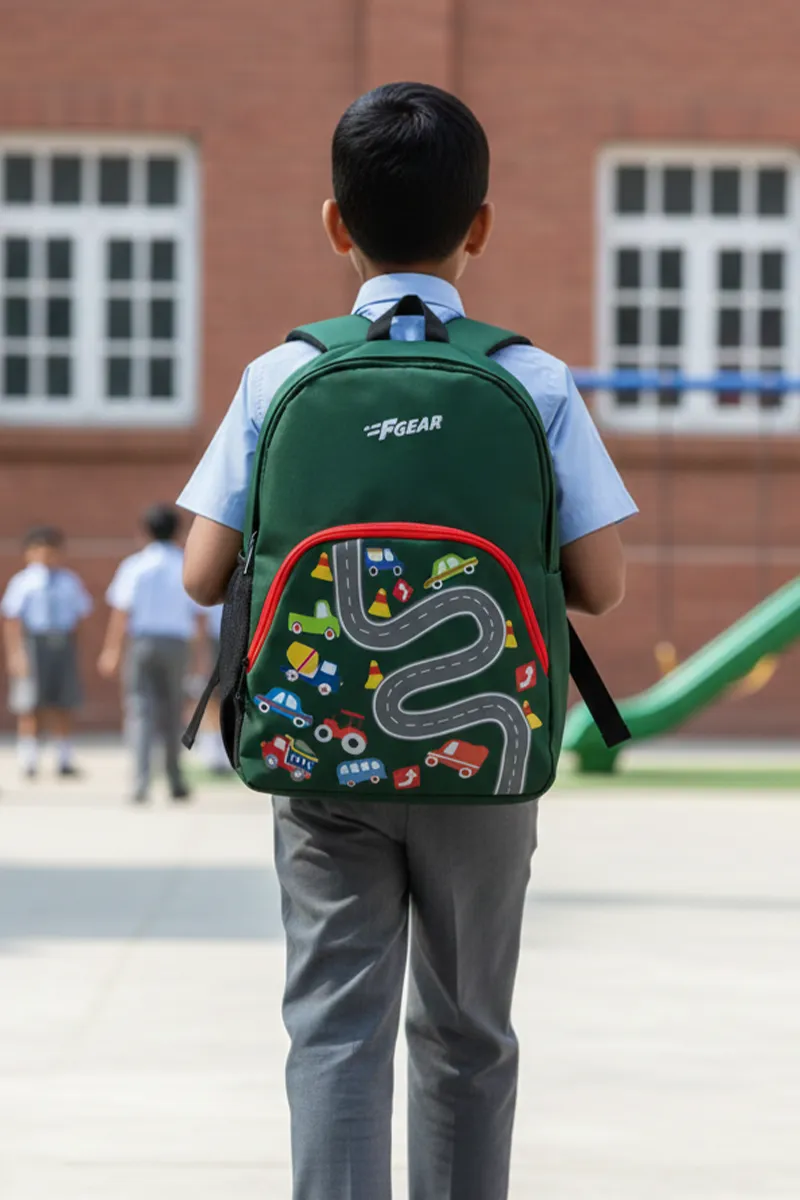 Fastcar 12L Spruce Wheelers Kids Backpack 029760SPRGRE