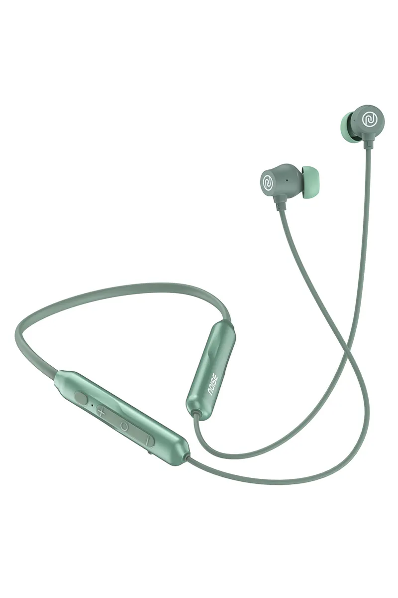 Noise Airwave Pro Wireless Bluetooth In Ear Neckband with 60 Hrs Playtime, Dual Pairing, Low Latency (Metallic Green)