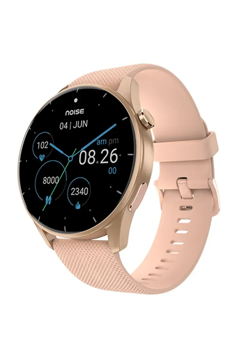 Noise Crew 1.38" Smartwatch with BT Calling, 100+ Watch Faces, Health Suite, 7 days Battery (Rose Pink)