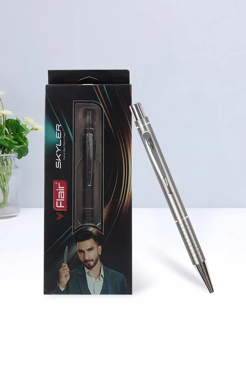 Unomax Skyler Ball Point Pen (Grey) - Pack of 1 030762GREPACOF1