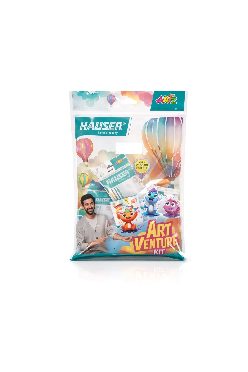 Hauser Art Venture Kit Drawing & Coloring Set for Kids - (Pack of 9)