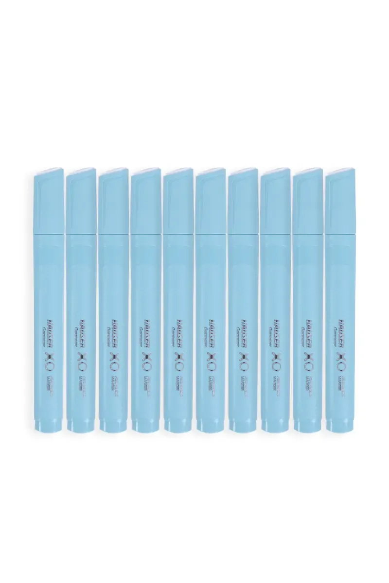 Hauser Xo Permanent Marker (Blue) - Pack of 10