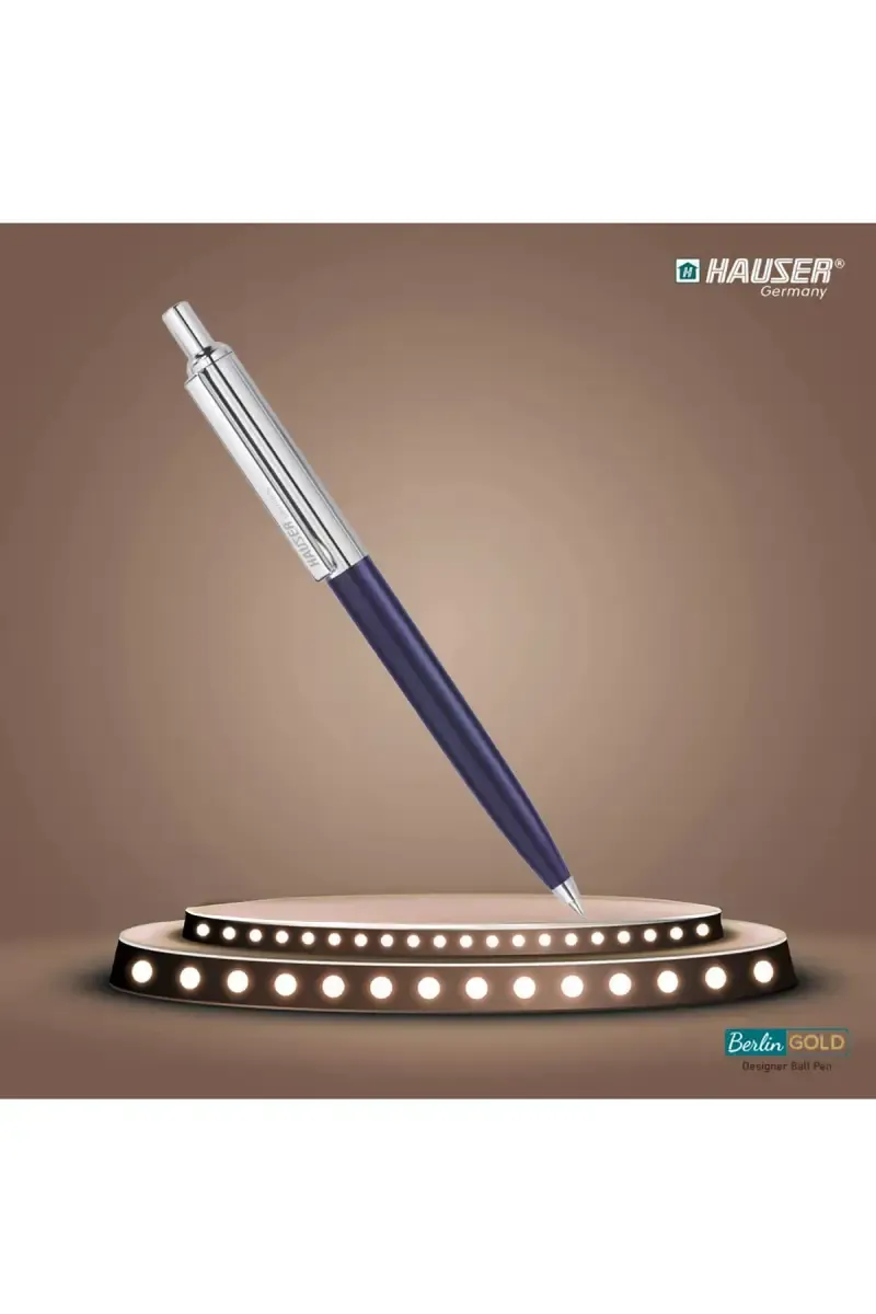 Hauser Berlin Gold Ball Pen -  Pack of 1