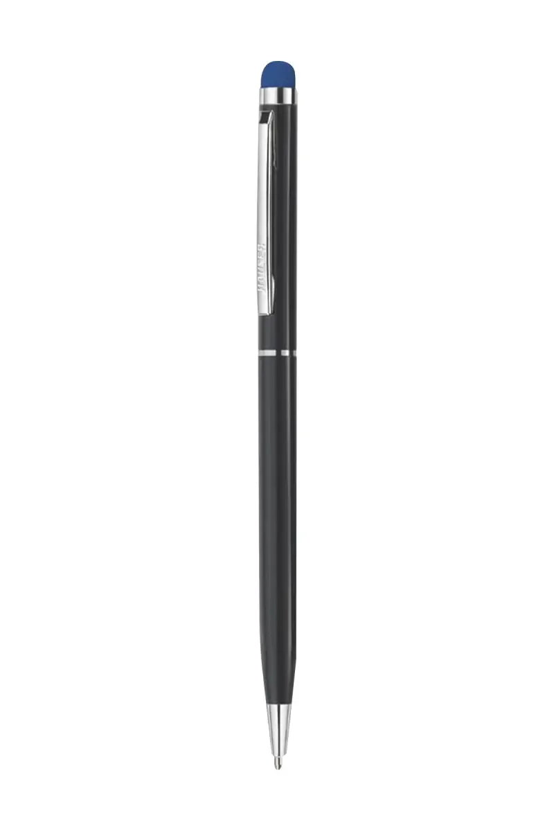 Hauser Duet Stylus Ball Pen (Black & Blue) - Pack of 1 031726BLA&BLUPACOF1