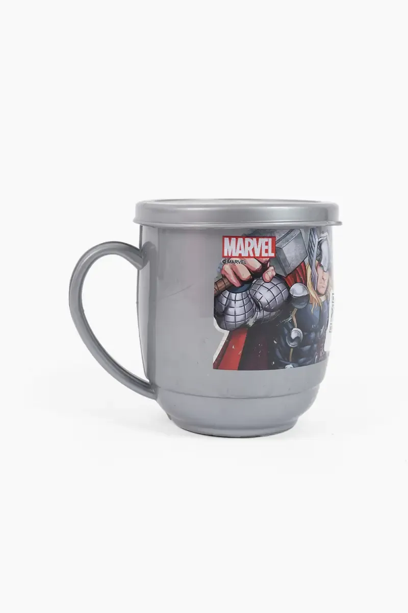 Joyo Plastic & Stainless Steel Mug with Lid - 240ml