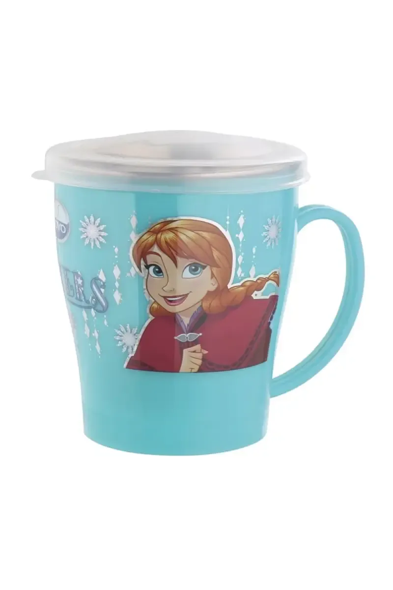 Joyo Plastic & Stainless Steel Expresso Mug with Lid - 250ml 031988AQU1