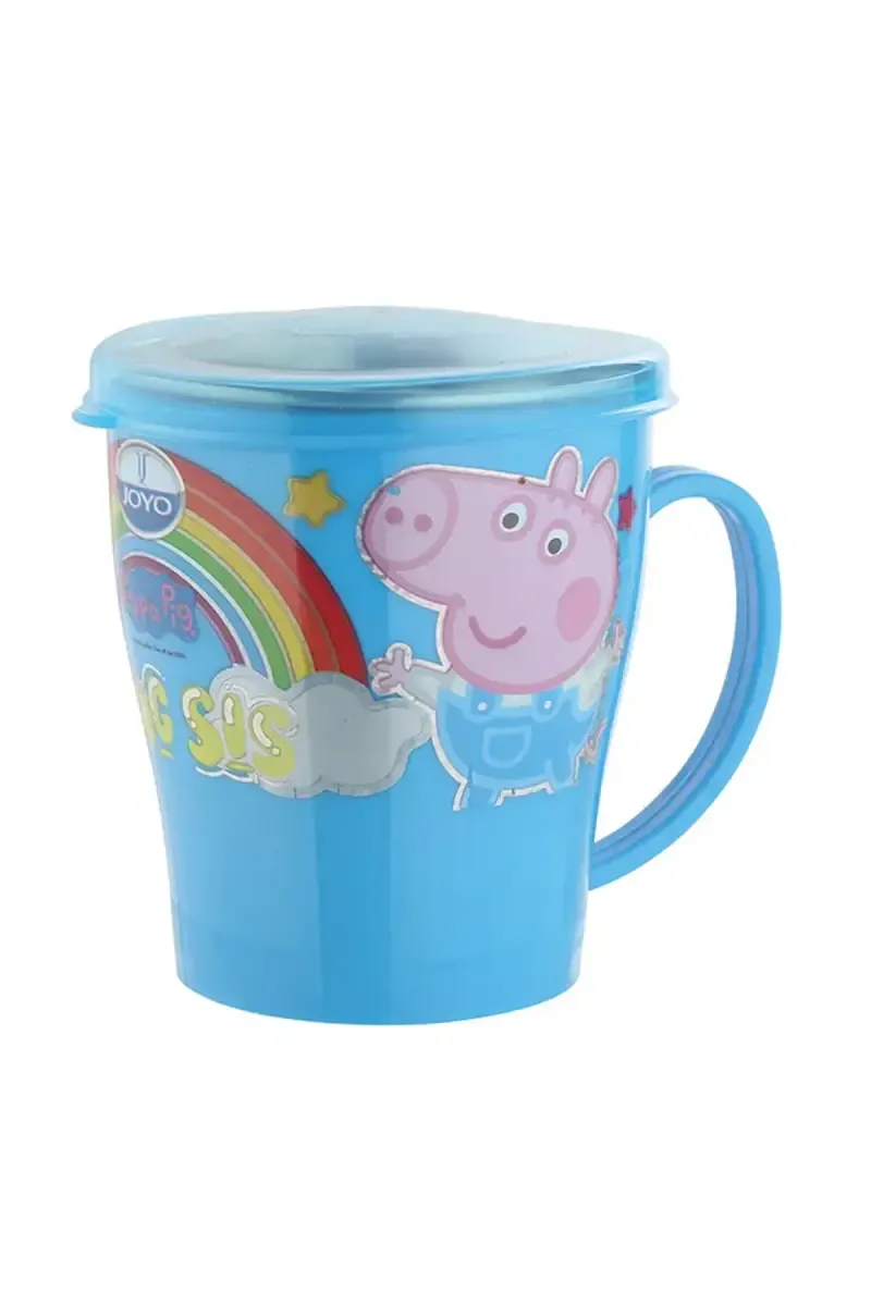 Joyo Plastic & Stainless Steel Expresso Mug with Lid - 250ml