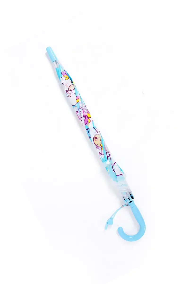 Polyester & Stainless Steel Single Fold Umbrella - 66 Cm