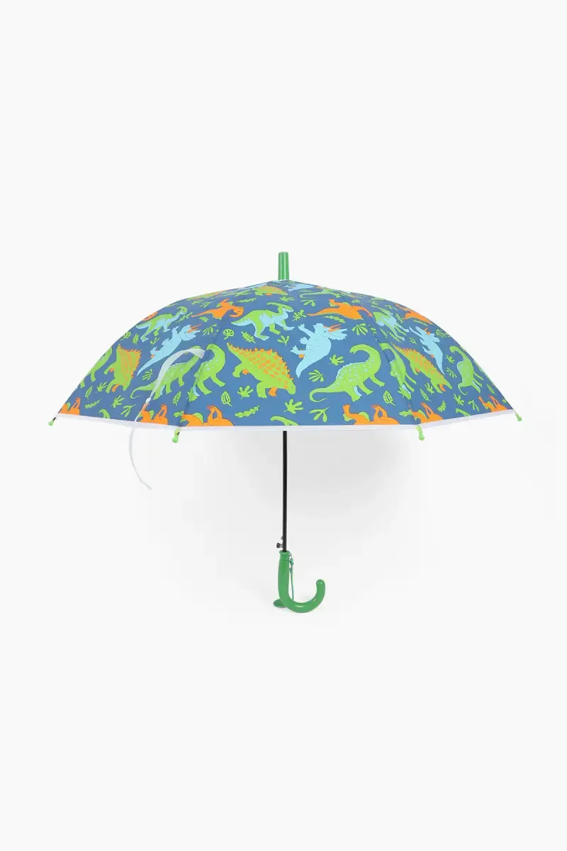 Polyester & Stainless Steel Single Fold Umbrella - 66 Cm 031996GRE