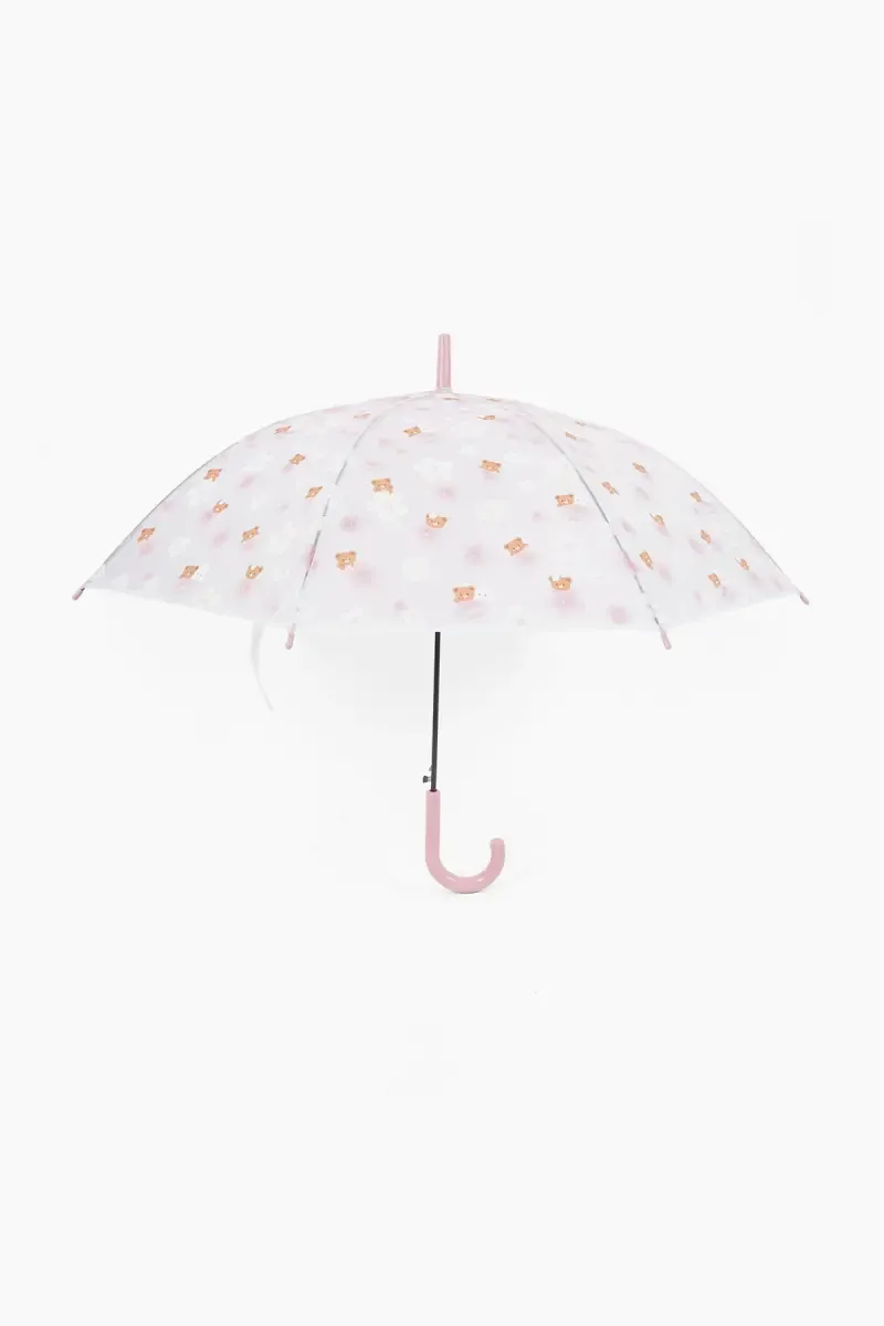 Polyester & Stainless Steel Single Fold Umbrella - 76 Cm