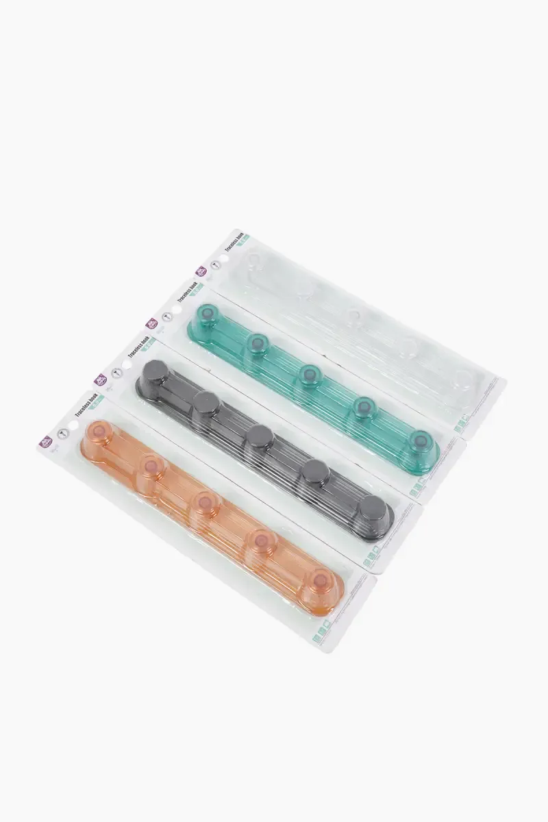 Plastic Multipurpose Hooks - 5 Hooks